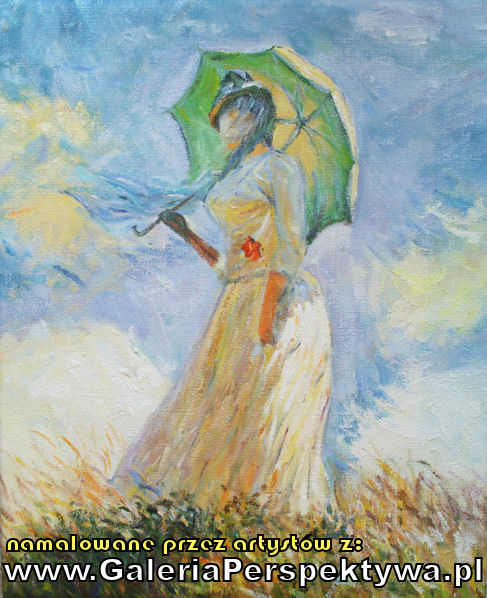 Kobieta z parasolem